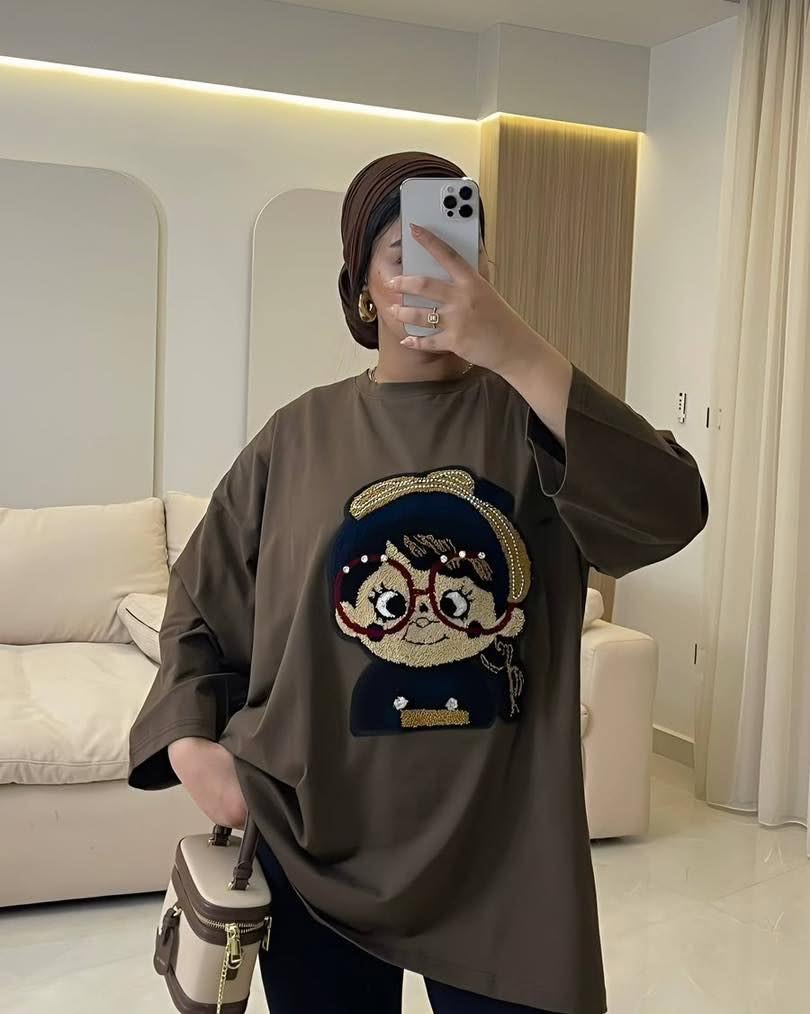 Crystal Doll Oversized Tee