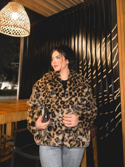 Imported tiger fur jacket