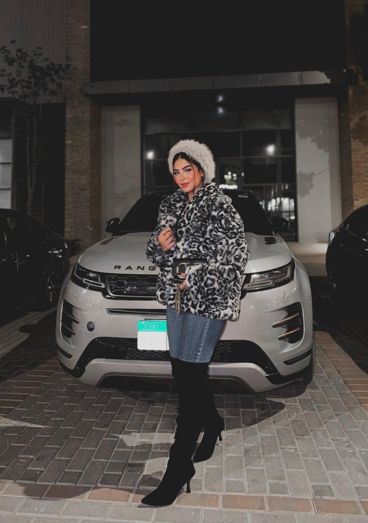 Imported tiger fur jacket