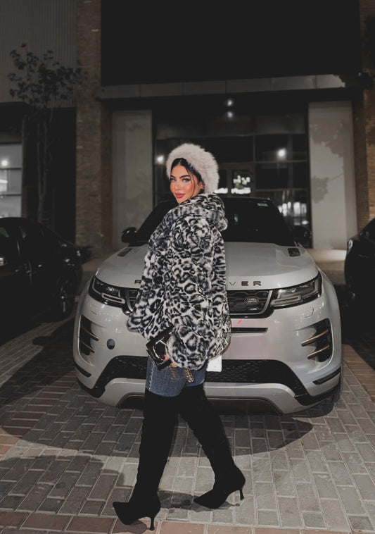 Imported tiger fur jacket