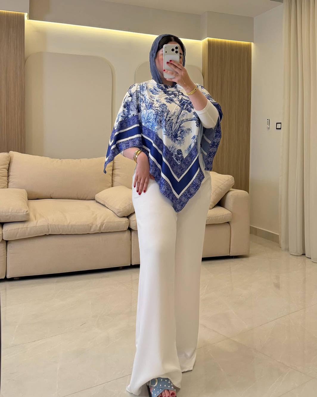 Riviera Toile Top